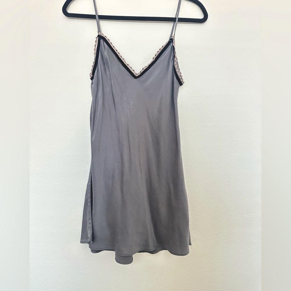 Malibu Road Silk Mini Slip Dress size M